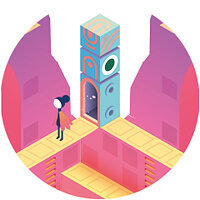 Достижение Ро расцветает в игре Monument Valley 2 для Google Play