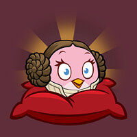 Достижение Leia в игре Angry Birds: Star Wars 2 для iOS