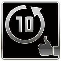 Достижение Survive 10 Fights в игре Real Steel для iOS