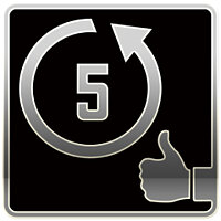 Достижение Win 5 Fights in a row in Free Sparring Mode в игре Real Steel для iOS