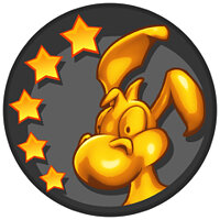 Достижение Ultimate Golden Donkey в игре Worms 2: Armageddon для iOS