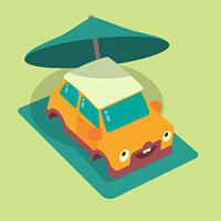 Достижение Beach Party в игре What the Car? для iOS