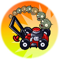Достижение Lawn Mower Man в игре Plants vs. Zombies для iOS