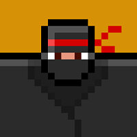 Достижение Ninja! в игре Timberman для iOS
