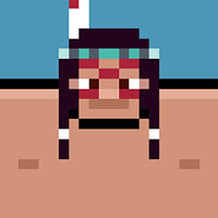 Достижение Sitting Wolf в игре Timberman для iOS