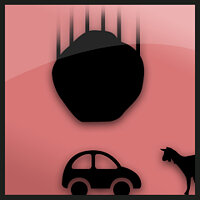 Достижение Dodge This в игре Goat Simulator для iOS