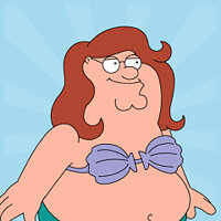 Достижение Let Mermaid Peter Hose Off в игре Family Guy: The Quest for Stuff для iOS