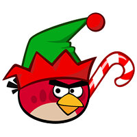 Достижение Merry Happy! в игре Angry Birds Seasons для iOS