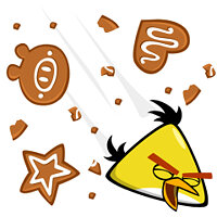 Достижение Cookie Crumbler в игре Angry Birds Seasons для iOS