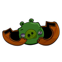 Достижение Pork O'Lantern в игре Angry Birds Seasons для iOS