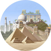 Достижение Wonders of the World в игре Through the Ages для iOS
