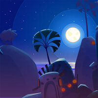 Достижение Moon Festival в игре Angry Birds Reloaded для iOS