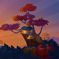 Достижение Off the Menu в игре Angry Birds Reloaded для iOS