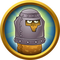 Достижение High Five в игре Plants vs. Zombies 2 для iOS