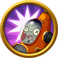 Достижение Sun Damaged в игре Plants vs. Zombies 2 для iOS
