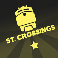 Достижение Cargo Train insignia 'St. Crossings' в игре Bridge Constructor для iOS