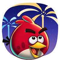 Достижение Party Animals в игре Angry Birds Rio для iOS