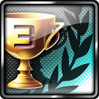 Достижение THIRD TIME'S THE CHARM в игре Asphalt 8: Airborne для iOS