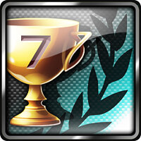 Достижение LUCKY NUMBER SEVEN в игре Asphalt 8: Airborne для iOS
