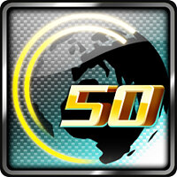 Достижение FURIOUS FIFTY в игре Asphalt 8: Airborne для iOS