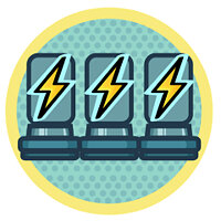 Достижение Atom Splitter в игре Fallout Shelter для iOS