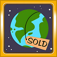 Достижение Earth Overlord! в игре AdVenture Capitalist для iOS