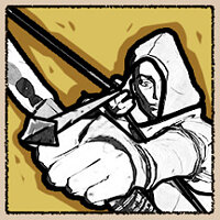 Достижение Stick 'Em Up в игре Knights in Tight Spaces для Steam
