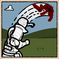 Достижение Human Trebuchet в игре Knights in Tight Spaces для Steam
