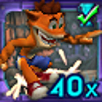 Достижение Stalwart Soloist в игре Crash: Mind over Mutant для PSP