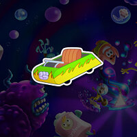 Достижение Ride Rider в игре SpongeBob SquarePants: The Cosmic Shake для Xbox One
