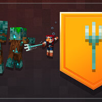 Достижение Seafood Skewer в игре Minecraft Dungeons для Switch, Windows 10, Xbox One