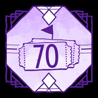 Достижение Challenge Master 70 в игре Railroad Ink Challenge для Steam