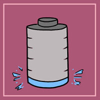 Достижение Low Battery в игре Cyberplug для Steam