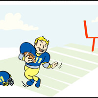 Достижение Touchdown! в игре Fallout 4 для Windows 10