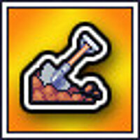 Достижение копатель в игре Forager для Steam