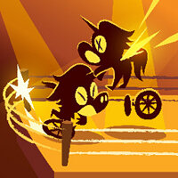 Достижение Slingshot в игре Unicorns on Unicycles для Steam