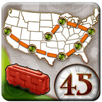 Достижение Transcontinental в игре Ticket to Ride Europe для Google Play