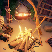 Достижение Ужин при звёздах в игре Sea of Thieves для Windows 10, Xbox One, Xbox Series