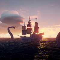 Достижение Полная победа над кракеном в игре Sea of Thieves для Windows 10, Xbox One, Xbox Series