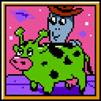 Достижение Alien Cow в игре Pizza Tower для Steam