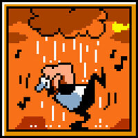Достижение Peppino's Rain Dance в игре Pizza Tower для Steam