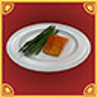 Достижение Salmon with Asparagus в игре Cooking Simulator для GOG