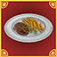 Достижение Steak with French Fries в игре Cooking Simulator для GOG