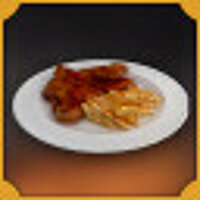 Достижение Grilled Buffalo Wings with French Fries в игре Cooking Simulator для GOG