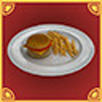 Достижение Honey-Mustard Burger with French Fries в игре Cooking Simulator для GOG