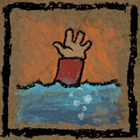Достижение With the Fishes в игре Bum Simulator для Steam