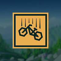 Достижение 99% падения похоже на полет в игре Lonely Mountains: Downhill для Windows 10, Xbox One