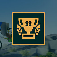 Достижение Just a One Night Ride в игре Lonely Mountains: Downhill для Windows 10, Xbox One