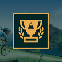 Достижение Nightrider в игре Lonely Mountains: Downhill для Windows 10, Xbox One