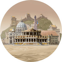 Достижение Wonder Builder в игре Through the Ages для Google Play